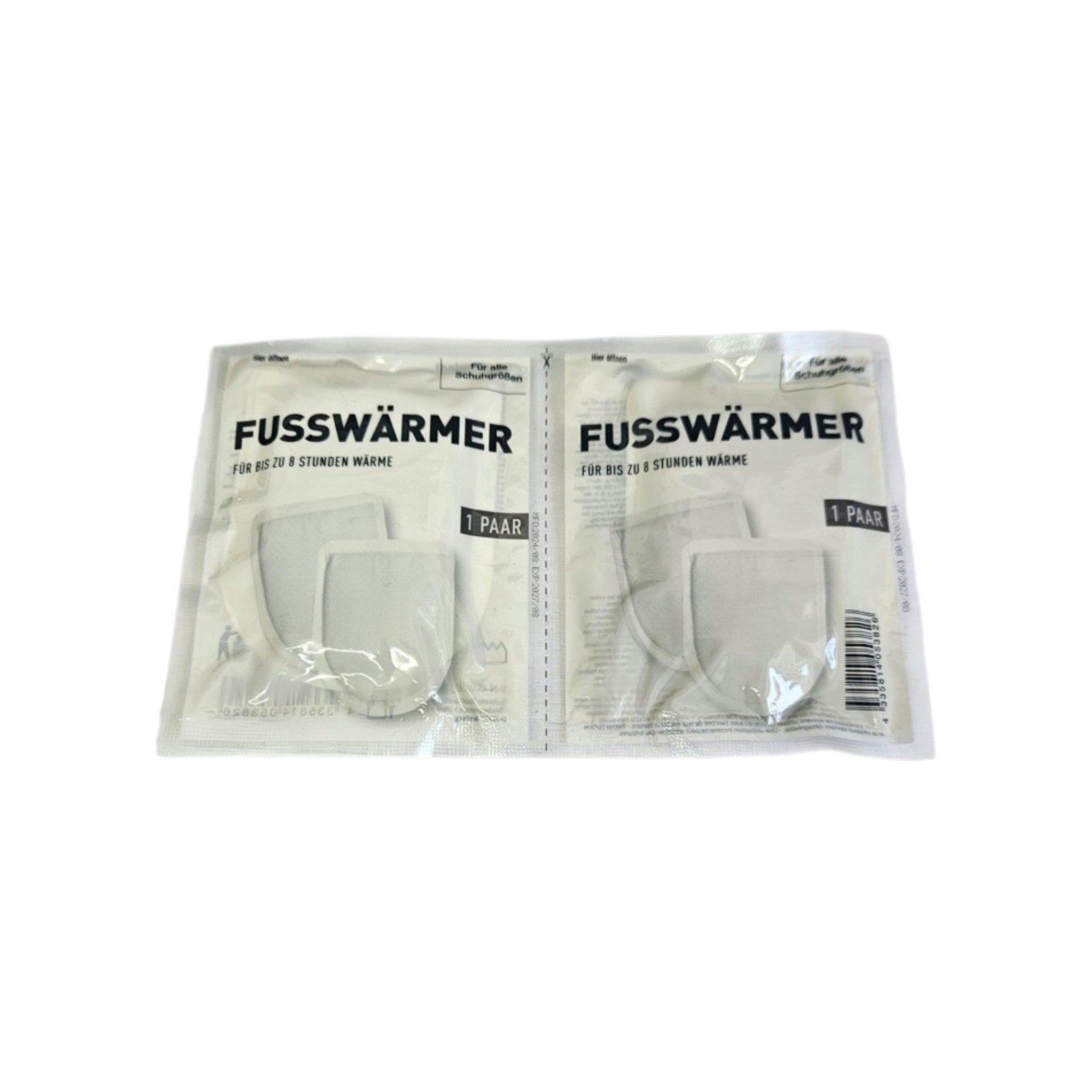 Disposable Leg Warmers 2-Pair Set 9.5x7cm Up to 8 Hours